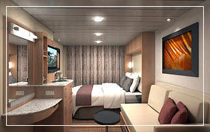 Celebrity Eclipse Ocean View Stateroom