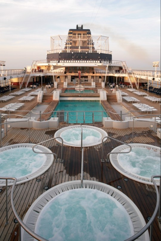 Celebrity Century Main Pool