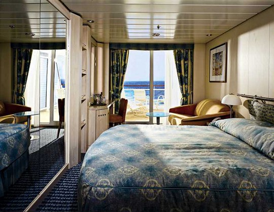 Celebrity Constellation Deluxe Oceanview with Verandah