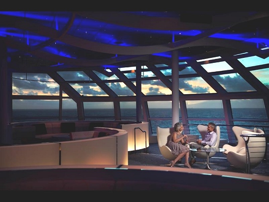 Celebrity Solstice Sky Observation Lounge