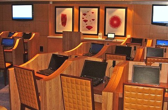 Celebrity Solstice Internet Cafe